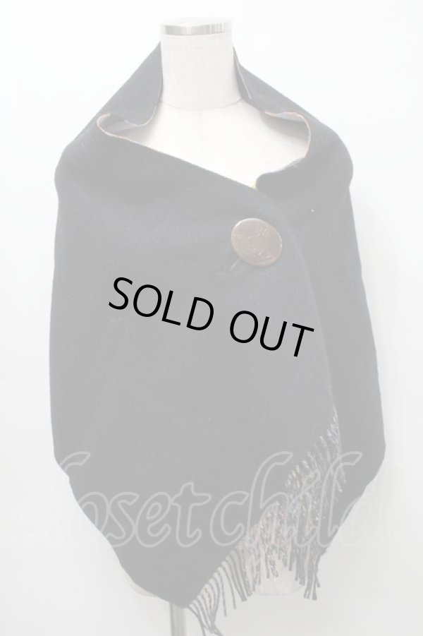 画像2: ヴィヴィアンウエストウッド 中古 / 大判ストール   S-25-09-17-060-gd-AS-ZS (2)