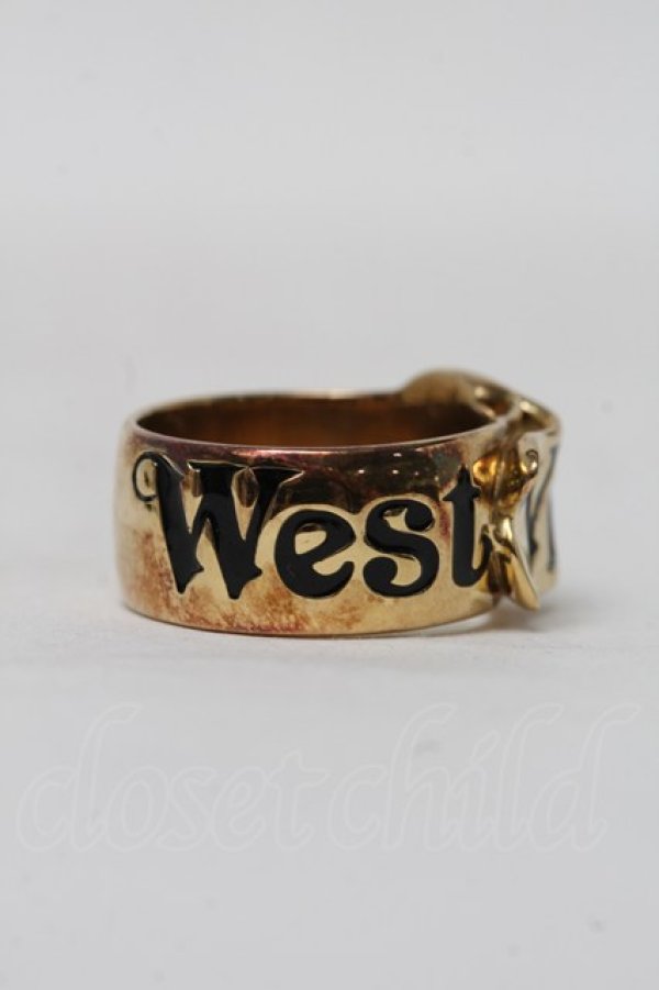 画像2: ヴィヴィアンウエストウッド 中古 / ベルトリング XXL ゴールド  S-25-09-17-014-rg-AS-ZS (2)