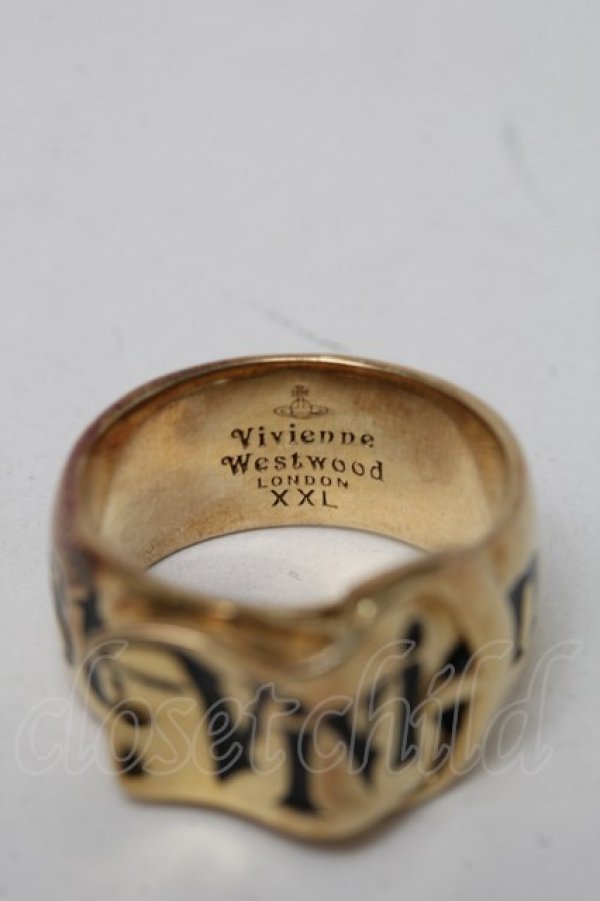 画像3: ヴィヴィアンウエストウッド 中古 / ベルトリング XXL ゴールド  S-25-09-17-014-rg-AS-ZS (3)