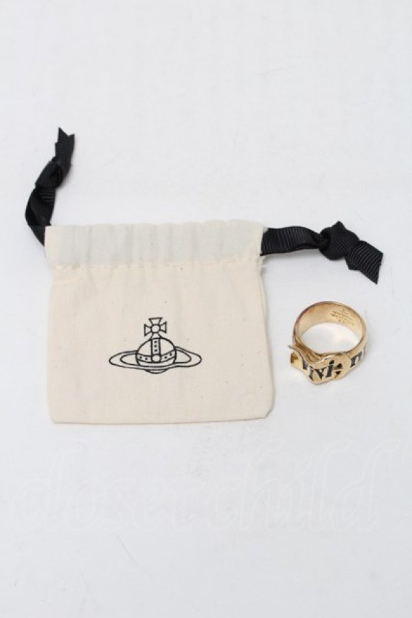 画像4: ヴィヴィアンウエストウッド 中古 / ベルトリング XXL ゴールド  S-25-09-17-014-rg-AS-ZS (4)