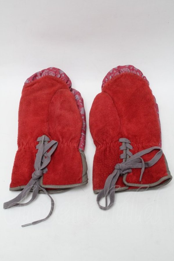 画像2: ヴィヴィアンウエストウッド 中古 / Ｇ/ミトン手袋   S-25-09-17-025-gd-AS-ZS (2)