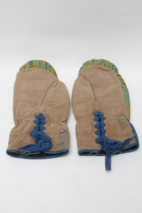 画像2: ヴィヴィアンウエストウッド 中古 / Ｇ/ミトン手袋   S-25-09-17-026-gd-AS-ZS (2)