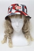 画像2: ヴィヴィアンウエストウッド 中古 / パッチバケットハット  マルチ  S-25-09-17-028-ha-AS-ZS (2)