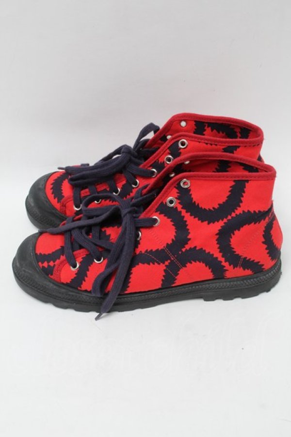 画像2: ヴィヴィアンウエストウッド 中古 / スクイグルスニーカー 41 赤  S-25-09-17-029-sh-HR-ZS (2)