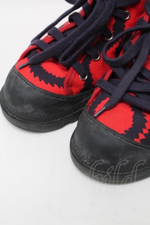 画像4: ヴィヴィアンウエストウッド 中古 / スクイグルスニーカー 41 赤  S-25-09-17-029-sh-HR-ZS (4)