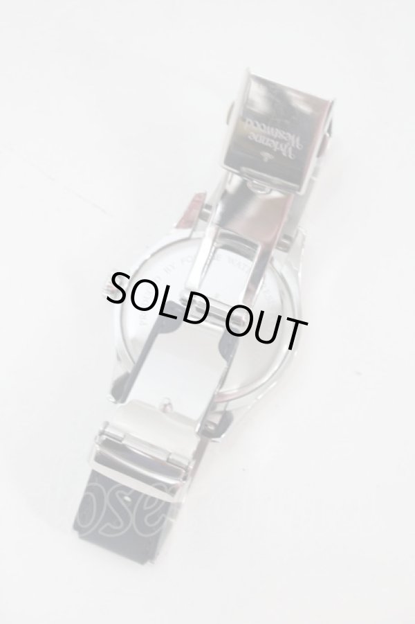 画像4: ヴィヴィアンウエストウッド 中古 / VV299GDBR オーブ クオーツ腕時計  シルバーｘ紺  S-25-10-22-025-ac-AS-ZS (4)