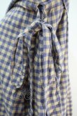 画像3: ヴィヴィアンウエストウッド 中古 / ギンガムチェックオフショルカットソー  ベージュxブルー  S-25-10-22-028-to-HR-ZS (3)