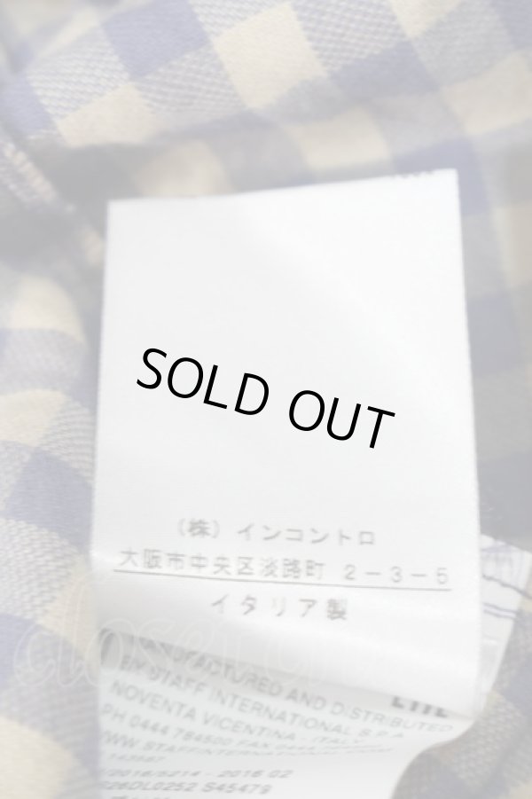 画像5: ヴィヴィアンウエストウッド 中古 / ギンガムチェックオフショルカットソー  ベージュｘブルー  S-25-10-22-028-to-HR-ZS (5)