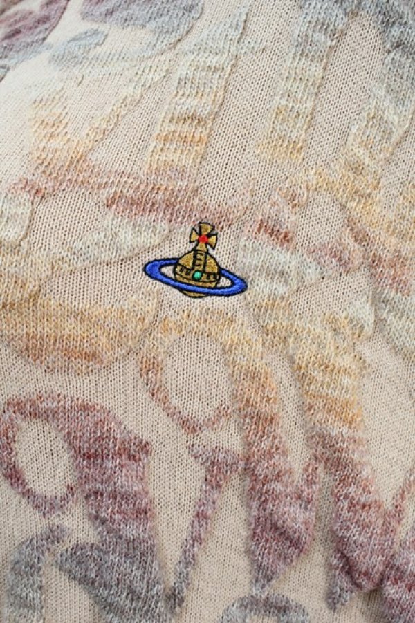 画像3: ヴィヴィアンウエストウッド 中古 / CRINKLED JUMPERタートルネックセーター  ベージュ  S-25-10-22-031-to-HR-ZS (3)