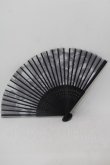 画像2: ヴィヴィアンウエストウッド 中古 / 扇子  黒x白  S-25-10-22-007-gd-AS-ZS (2)