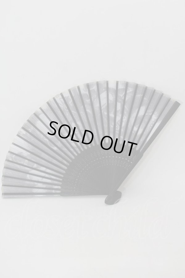 画像2: ヴィヴィアンウエストウッド 中古 / 扇子  黒ｘ白  S-25-10-22-007-gd-AS-ZS (2)