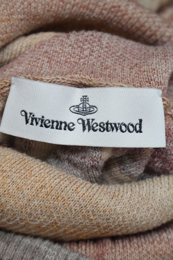 画像6: ヴィヴィアンウエストウッド 中古 / CRINKLED JUMPERタートルネックセーター  ベージュ  S-25-10-22-031-to-HR-ZS (6)