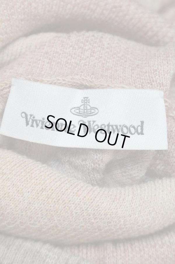 画像6: ヴィヴィアンウエストウッド 中古 / CRINKLED JUMPERタートルネックセーター  ベージュ  S-25-10-22-031-to-HR-ZS (6)