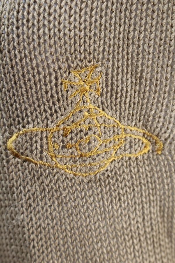 画像3: ヴィヴィアンウエストウッド MAN 中古 / フード付キカーディガン  ベージュ  S-25-10-22-033-to-AS-ZS (3)