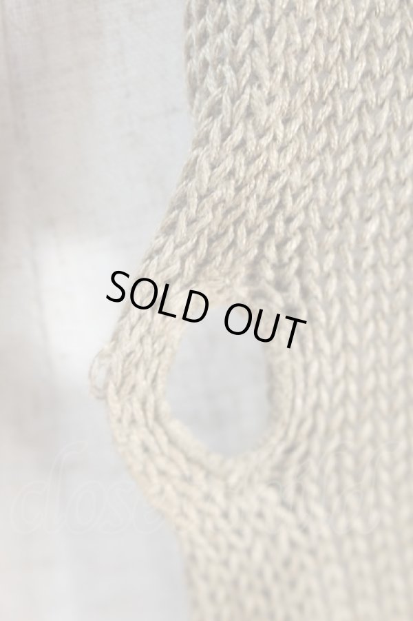 画像4: ヴィヴィアンウエストウッド MAN 中古 / フード付キカーディガン  ベージュ  S-25-10-22-033-to-AS-ZS (4)