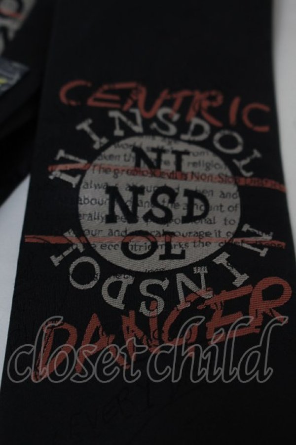 画像2: ヴィヴィアンウエストウッド 中古 / NINSDOLネクタイ  黒  S-25-10-22-008-gd-HR-ZS (2)