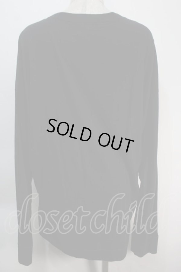 画像2: ヴィヴィアンウエストウッド MAN 中古 / HEART MAN LONDON ロンT 44 黒  S-25-10-22-039-ts-AS-ZS (2)