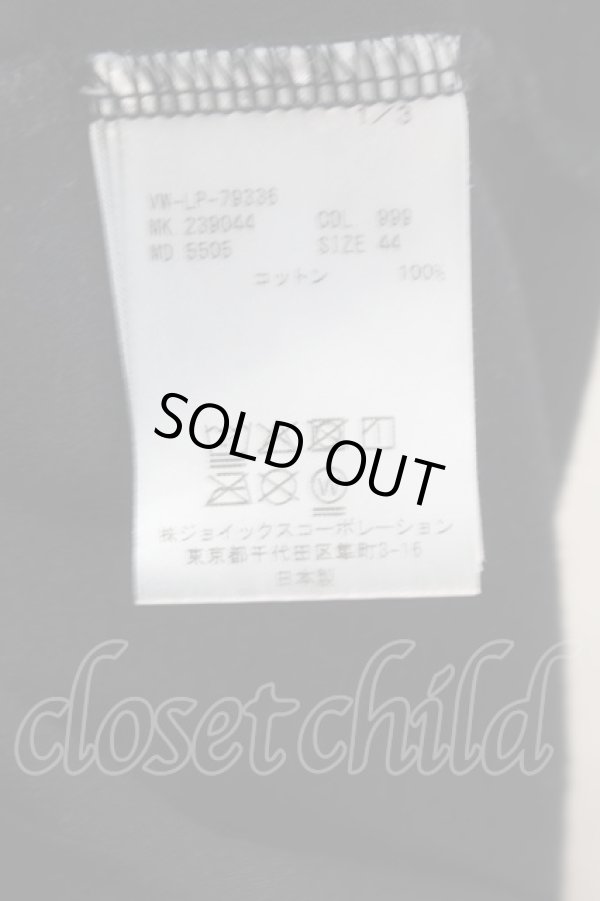 画像4: ヴィヴィアンウエストウッド MAN 中古 / HEART MAN LONDON ロンT 44 黒  S-25-10-22-039-ts-AS-ZS (4)