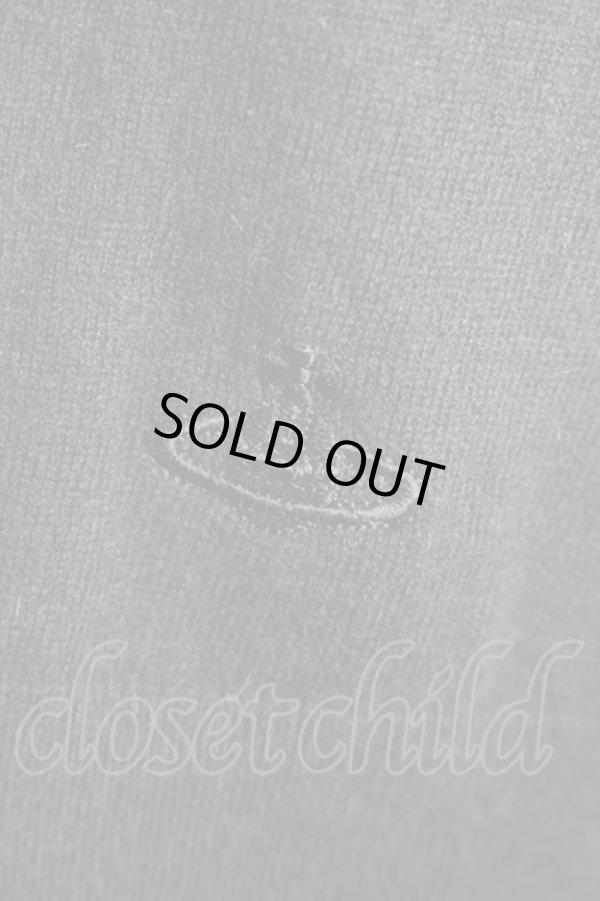 画像3: ヴィヴィアンウエストウッド 中古 / 切替ニットワンピース  黒  S-25-10-22-042-op-AS-ZS (3)