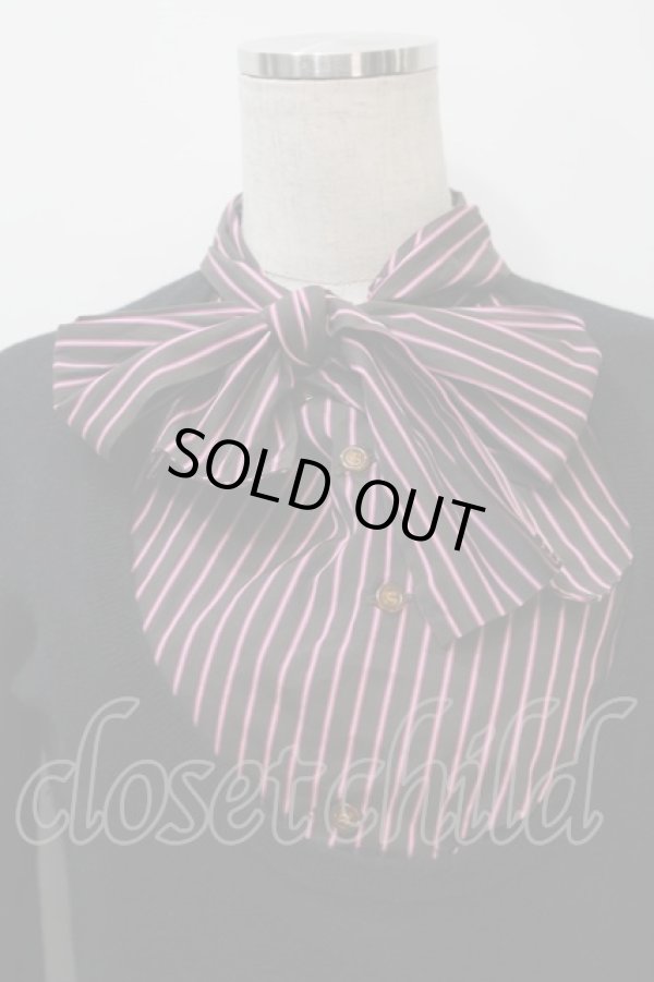 画像4: ヴィヴィアンウエストウッド 中古 / 切替ニットワンピース  黒  S-25-10-22-042-op-AS-ZS (4)