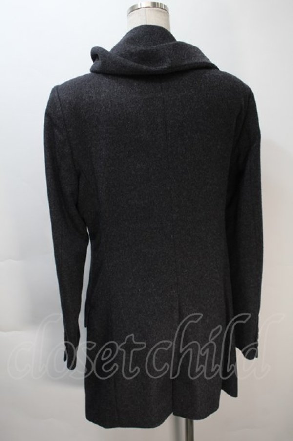 画像2: ヴィヴィアンウエストウッド MAN 中古 / CO/メルトンミントカラーコート 44 グレー  S-25-10-22-044-co-AS-ZS (2)