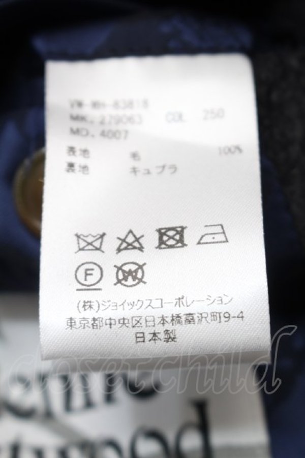 画像4: ヴィヴィアンウエストウッド MAN 中古 / CO/メルトンミントカラーコート 44 グレー  S-25-10-22-044-co-AS-ZS (4)