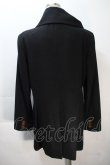 画像2: ヴィヴィアンウエストウッド MAN 中古 / メルトンミントカラーコート 48 黒  S-25-10-22-046-co-AS-ZS (2)