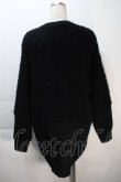 画像2: ヴィヴィアンウエストウッド 中古 / シャギーカーディガン 00 黒  S-25-10-22-047-to-AS-ZS (2)