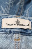 画像7: ヴィヴィアンウエストウッド 中古 / DRUNKEN ジーンズ 28 ブルー  S-25-10-22-051-sk-AS-ZS (7)