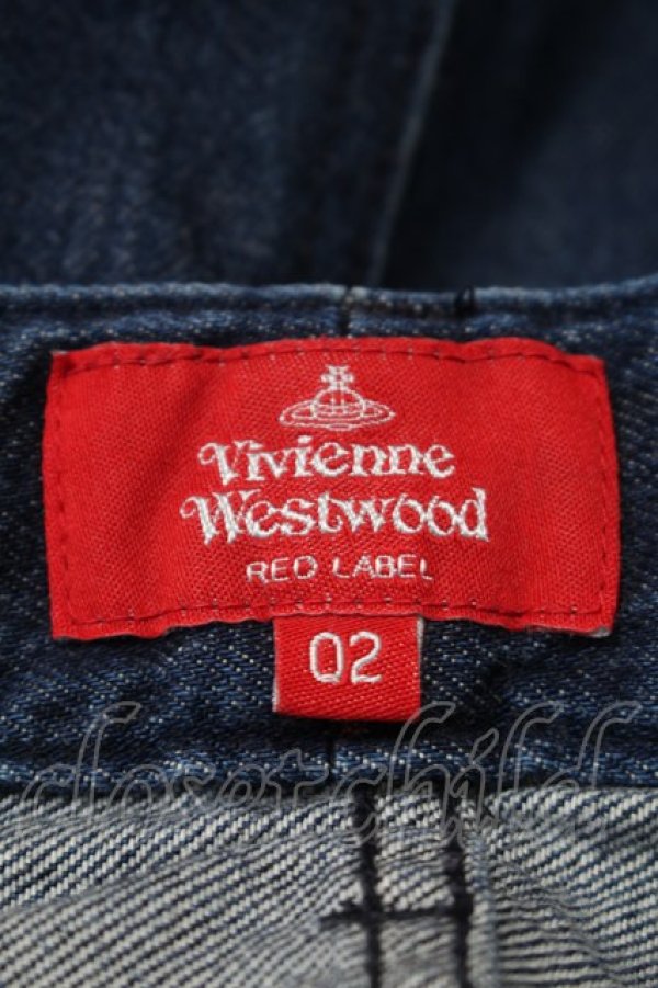 画像5: ヴィヴィアンウエストウッド 中古 / アングロフィリアデニムバナナパンツ 00 インディゴ  S-25-10-22-052-pa-HR-ZS (5)