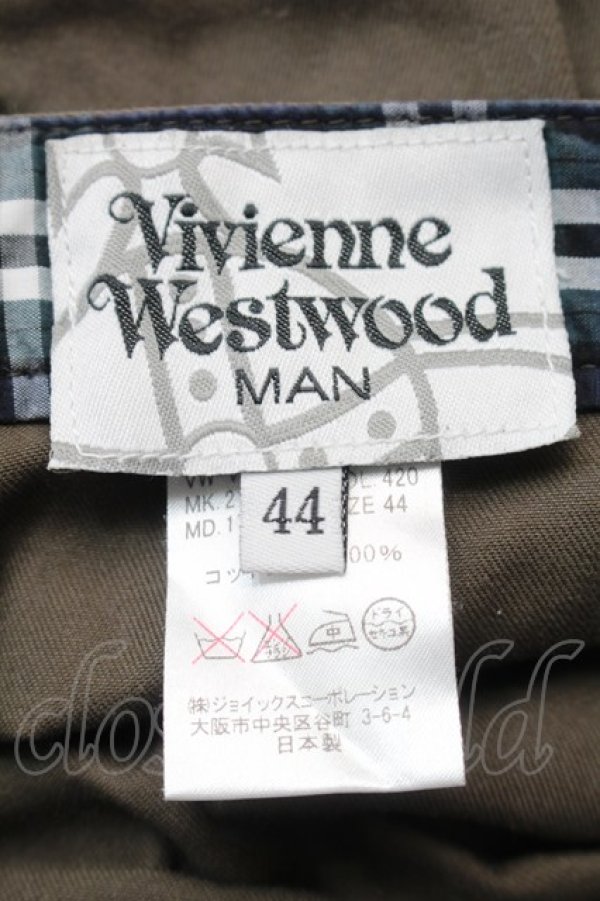 画像4: ヴィヴィアンウエストウッド MAN 中古 / カーゴパンツ 44 カーキ  S-25-10-22-053-pa-AS-ZS (4)