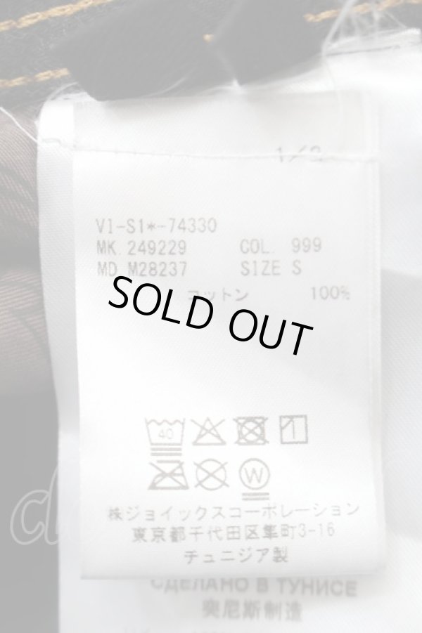 画像6: ヴィヴィアンウエストウッド 中古 / ORB RANCH ツイストシームデニム S 黒  S-25-10-22-055-pa-AS-ZS (6)