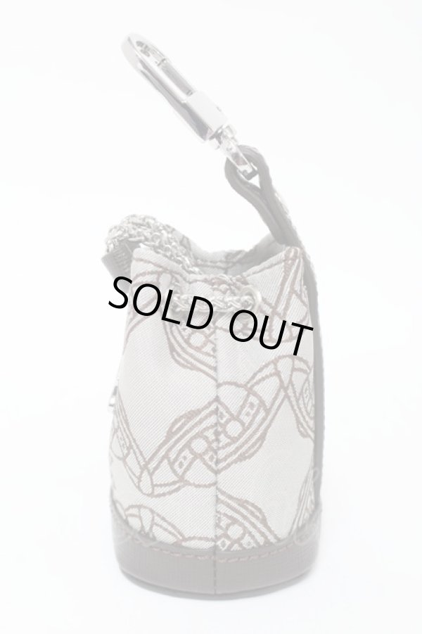 画像2: ヴィヴィアンウエストウッド 中古 / DAISYチャームバッグ  ブラウン  S-25-10-22-011-gd-AS-ZS (2)