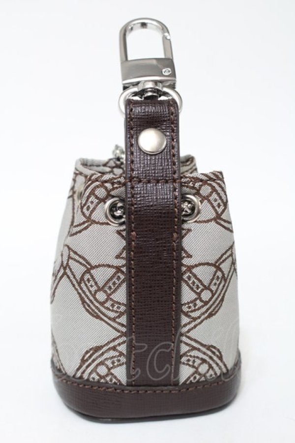 画像3: ヴィヴィアンウエストウッド 中古 / DAISYチャームバッグ  ブラウン  S-25-10-22-011-gd-AS-ZS (3)