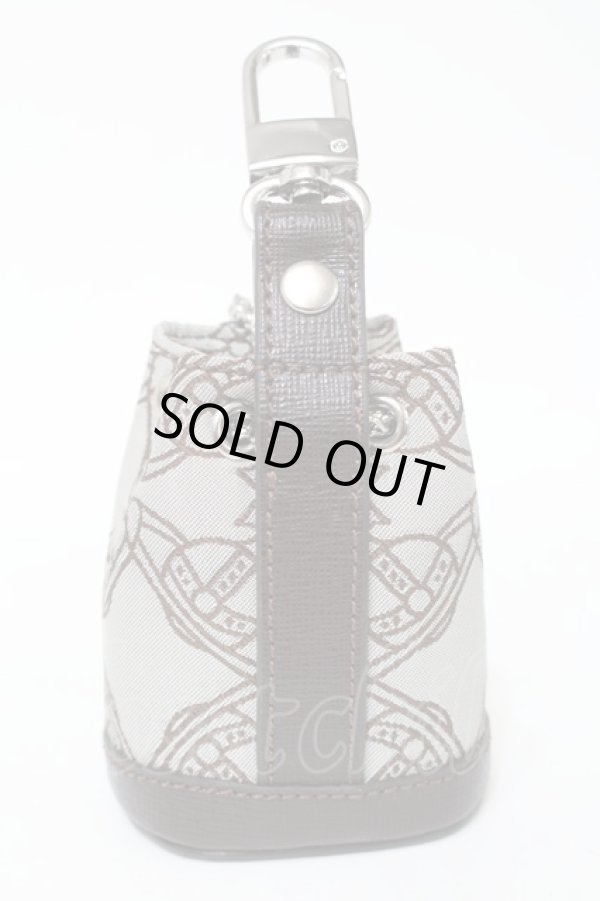 画像3: ヴィヴィアンウエストウッド 中古 / DAISYチャームバッグ  ブラウン  S-25-10-22-011-gd-AS-ZS (3)