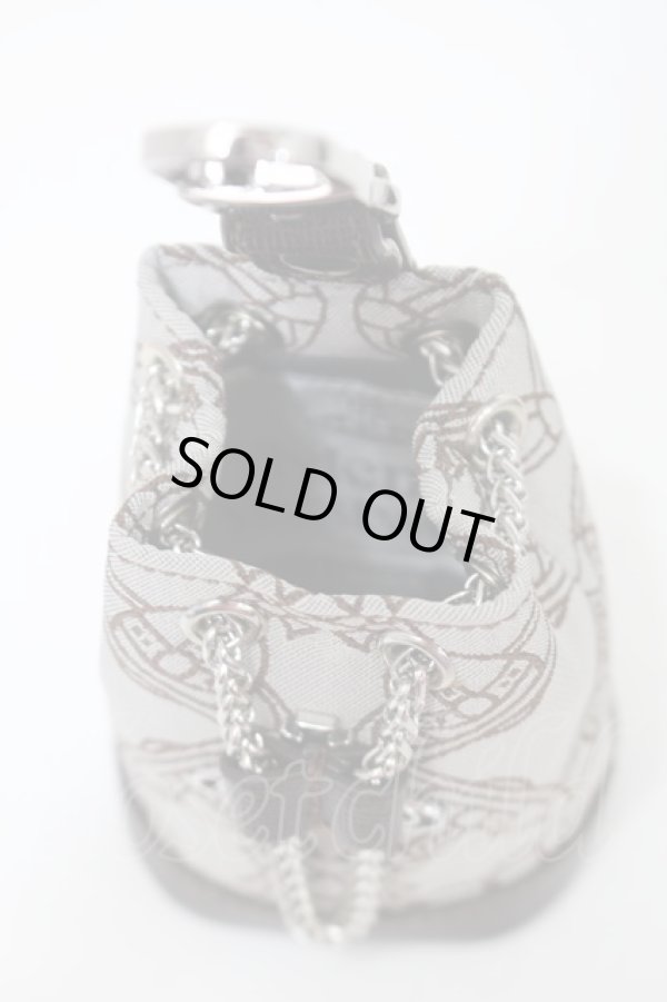 画像5: ヴィヴィアンウエストウッド 中古 / DAISYチャームバッグ  ブラウン  S-25-10-22-011-gd-AS-ZS (5)