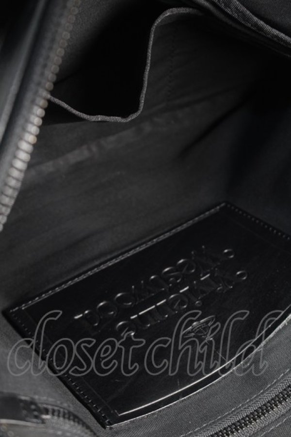 画像6: ヴィヴィアンウエストウッド 中古 / ベルトデザインクラッチバッグ  黒  S-25-10-22-012-ba-AS-ZS (6)