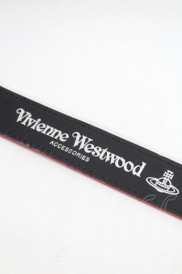 画像6: ヴィヴィアンウエストウッド 中古 / ハートオーブベルト  黒  S-25-10-22-015-gd-HR-ZS (6)