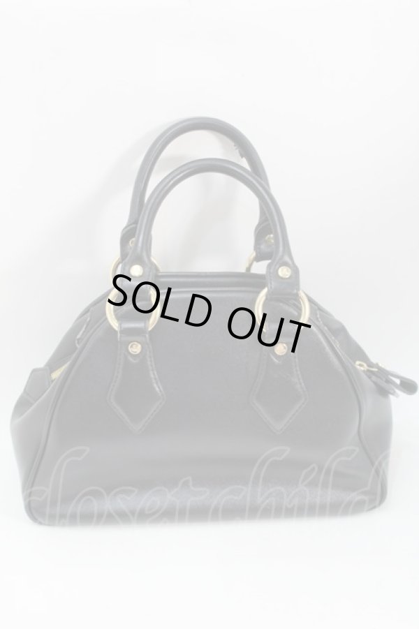 画像3: ヴィヴィアンウエストウッド 中古 / オーブヤスミンバッグ  黒  S-25-10-22-016-ba-AS-ZS (3)