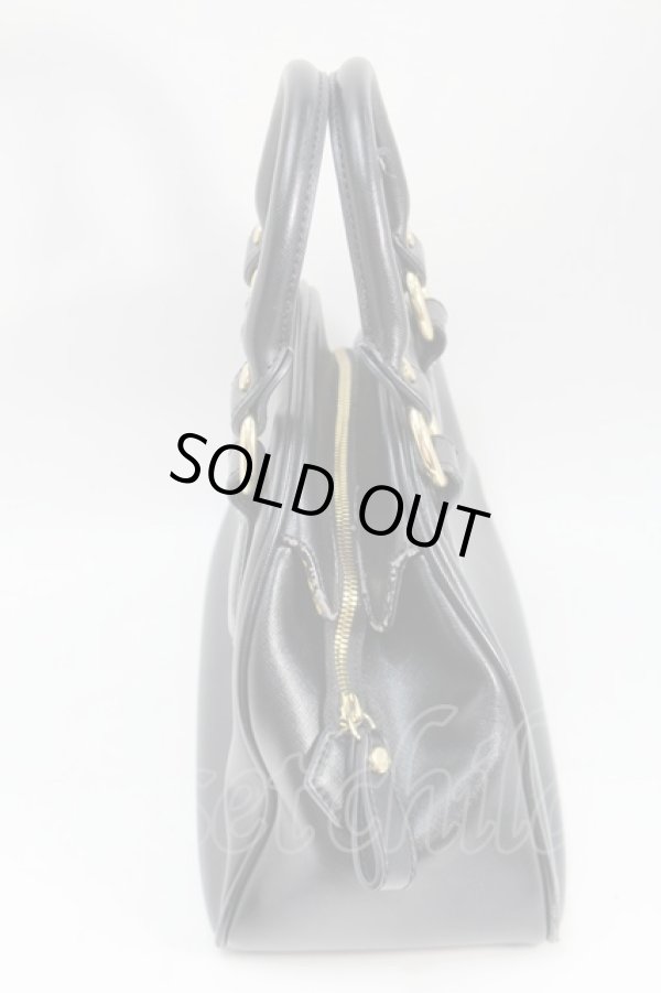 画像4: ヴィヴィアンウエストウッド 中古 / オーブヤスミンバッグ  黒  S-25-10-22-016-ba-AS-ZS (4)