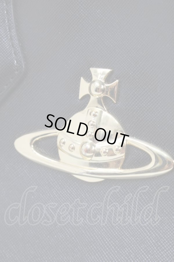 画像6: ヴィヴィアンウエストウッド 中古 / オーブヤスミンバッグ  黒  S-25-10-22-016-ba-AS-ZS (6)