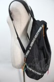 画像2: ヴィヴィアンウエストウッド 中古 / ロープデザインジムバッグ  黒  S-25-10-22-017-ba-AS-ZS (2)