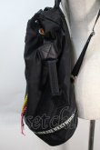 画像3: ヴィヴィアンウエストウッド 中古 / ロープデザインジムバッグ  黒  S-25-10-22-017-ba-AS-ZS (3)