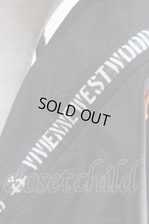 画像4: ヴィヴィアンウエストウッド 中古 / ロープデザインジムバッグ  黒  S-25-10-22-017-ba-AS-ZS (4)