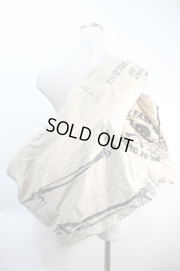 画像2: ANGLOMANIA 中古 / BAスケルトンサッシュバッグ  オフ  S-25-10-22-018-ba-AS-ZS (2)