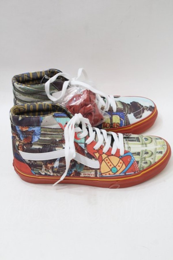 画像3: ANGLOMANIA 中古 / コラボレーションスニーカーピカデリーサーカスプリント 27 マルチ  S-25-10-29-023-sh-AS-ZS (3)