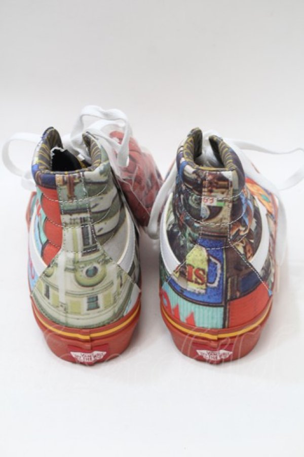 画像4: ANGLOMANIA 中古 / コラボレーションスニーカーピカデリーサーカスプリント 27 マルチ  S-25-10-29-023-sh-AS-ZS (4)