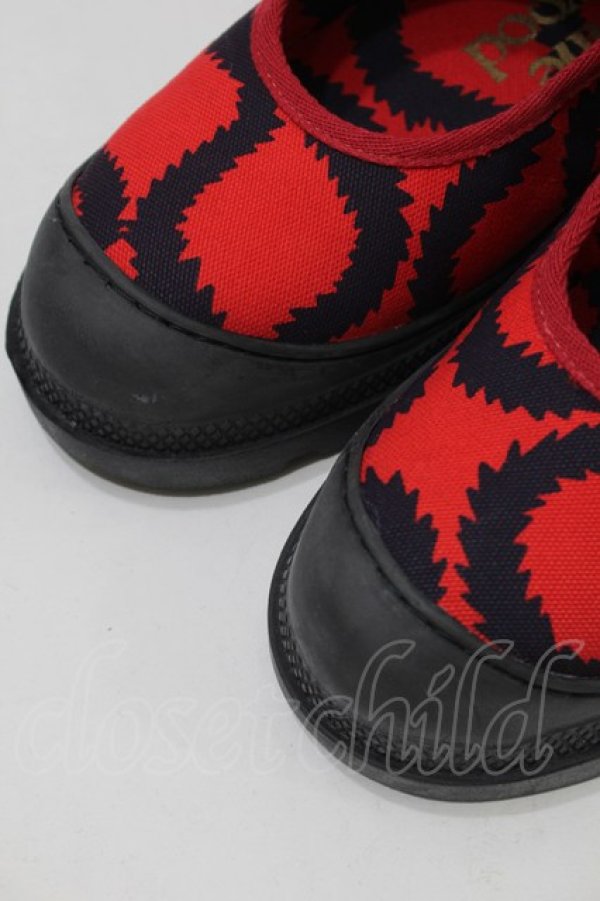 画像4: ヴィヴィアンウエストウッド 中古 / スクイグルベルトシューズ 41 赤  S-25-10-29-025-sh-AS-ZS (4)