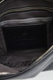 画像4: ヴィヴィアンウエストウッド 中古 / ハミルトンメンズクラッチバッグ  黒  S-25-10-29-030-ba-AS-ZS (4)