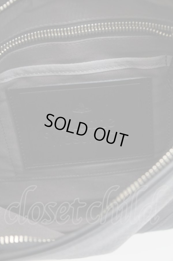 画像4: ヴィヴィアンウエストウッド 中古 / ハミルトンメンズクラッチバッグ  黒  S-25-10-29-030-ba-AS-ZS (4)